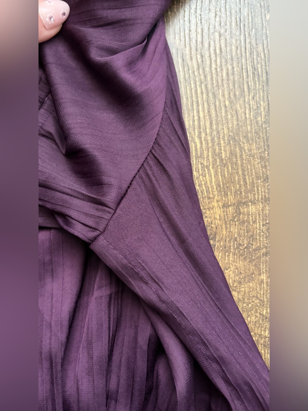Anthropologie Somerset Maxi Dress, Purple M - Picture 9 of 14